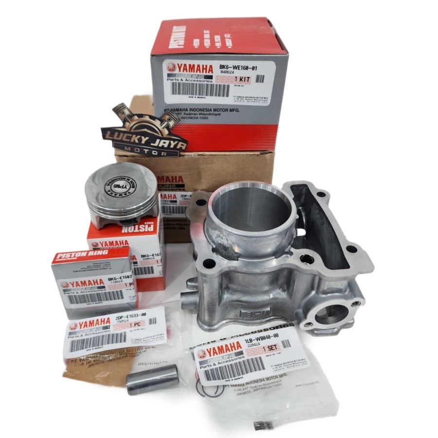 Cylinder block block piston boring New R15 R 15 Led Yzf155 Yzf 155 VVA ...