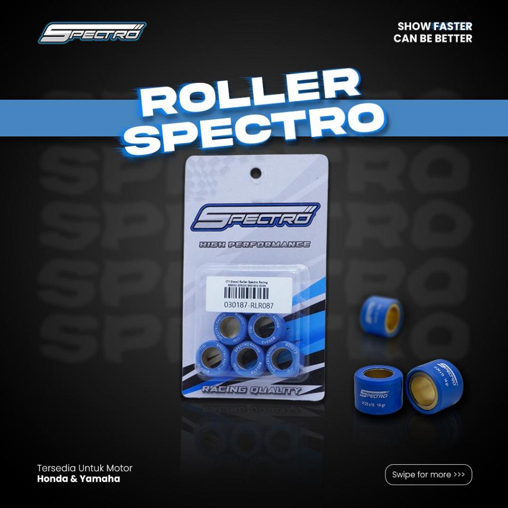 Spectro ROLLER 20X12 8-13 GRAM NMAX AEROX LEXI MIO M3 SOUL GT XEON ...