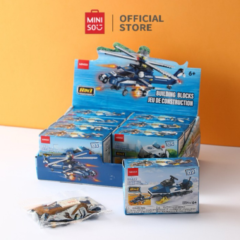 Miniso 8 in 1 transformers children's toy / children's toy, airplane ...