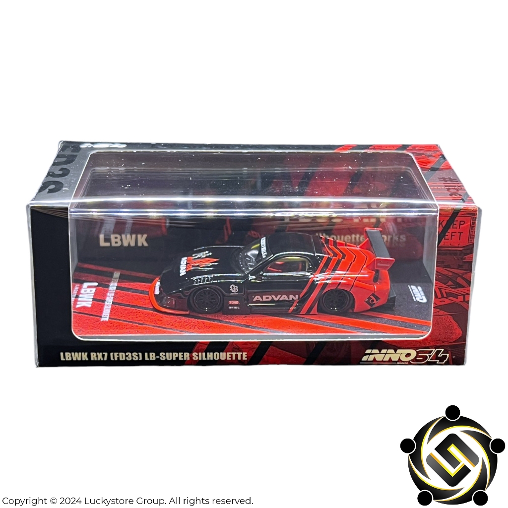 INNO64 Inno LBWK Mazda RX-7 (FD3S) LB Super Silhouette ADVAN Livery ...