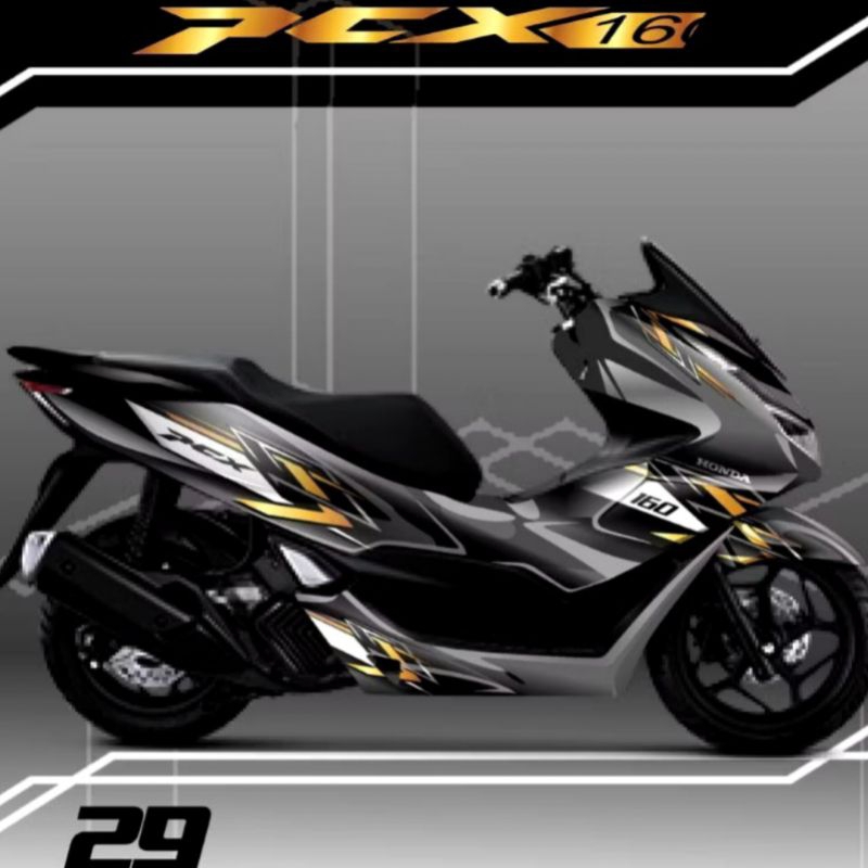Honda pcx 160 / 150 decal Sticker Variations full body Sticker Premium ...