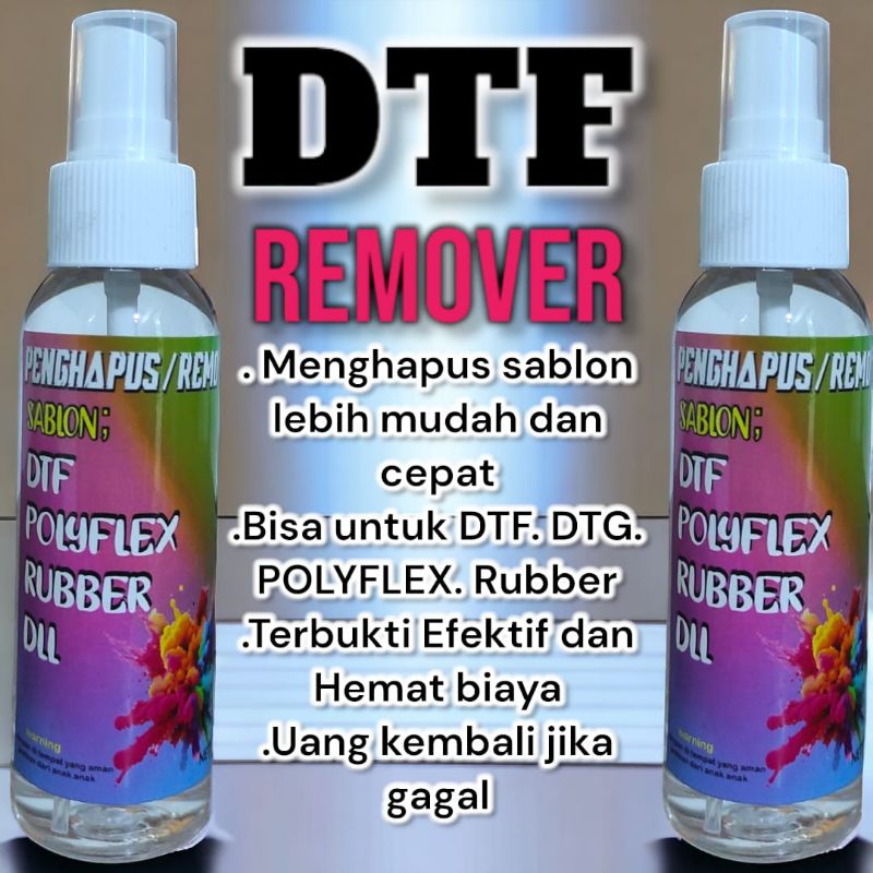 Effective DTF Screen Printing Cleaner 100ML with guarantee DTF Remover ...