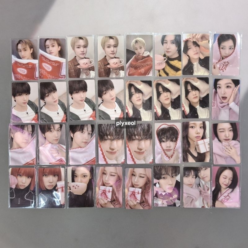 [BOOKED] Pink Christmas Random Pack Trading Card 2025 NCT DREAM RIIZE ...