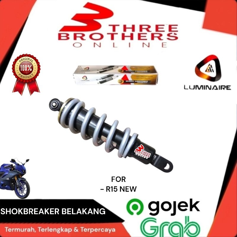 Monoshok rear shock absorber R 15 R15 new v3 luminaire | Shopee Philippines