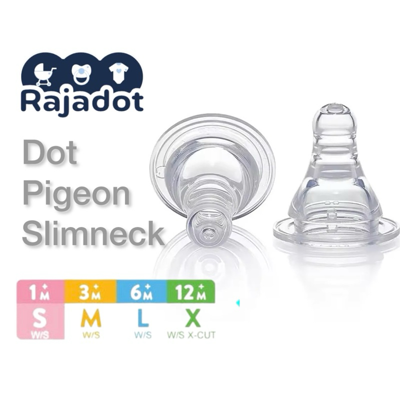 King standard slim neck peristaltic nipple baby pacifier 3,8cm | Shopee ...
