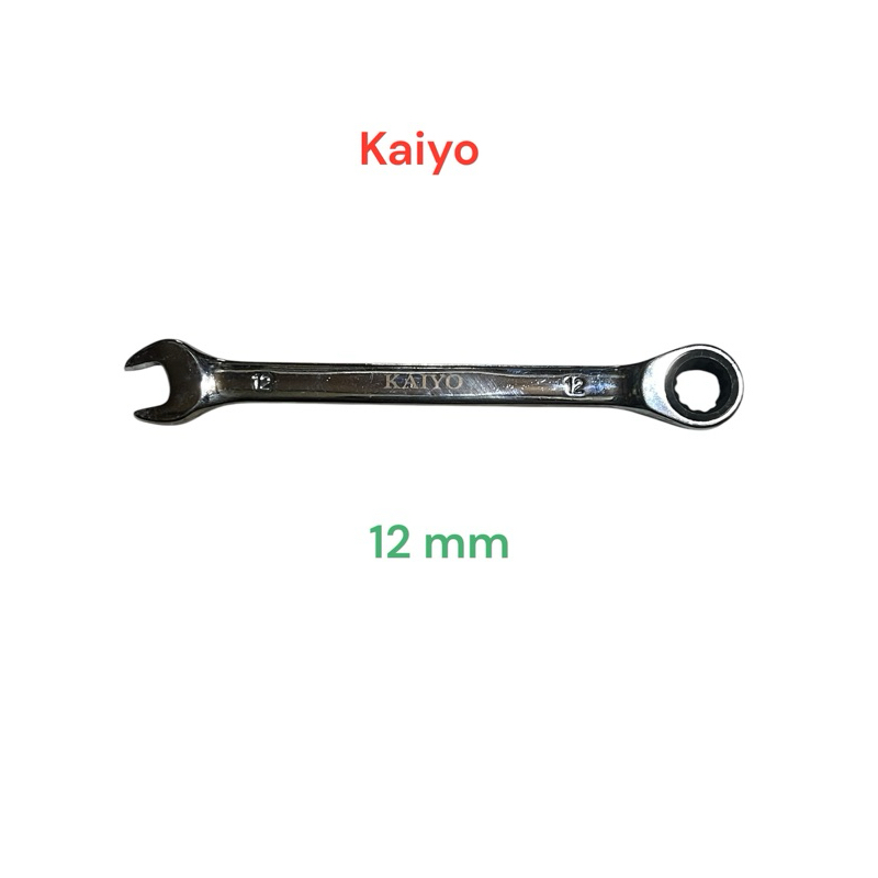 Kaiyo 12 mm Piped Rachet Ring Wrench | Shopee Philippines