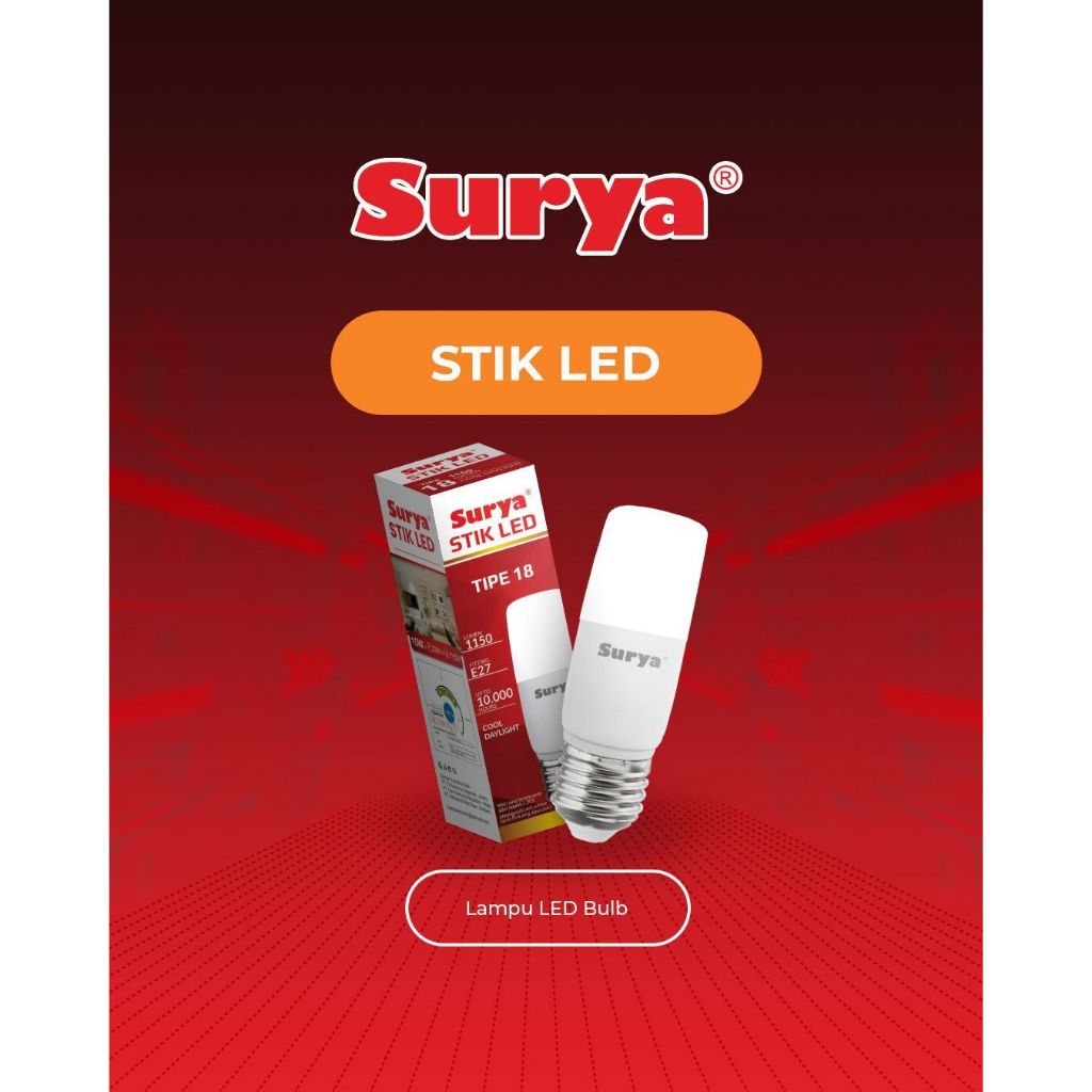 CAHAYA Solar LED Stick Type 7/12/15/18 LED Bulb White Light | Shopee ...