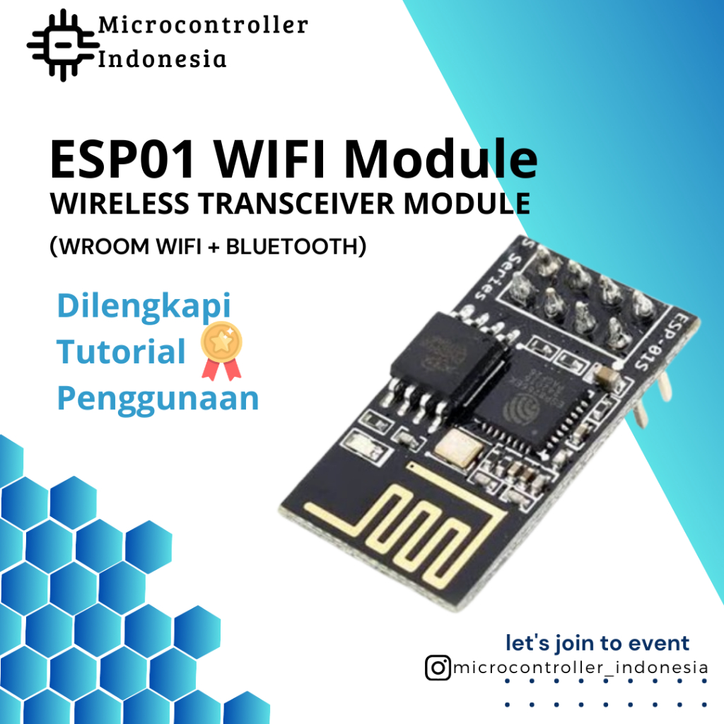 Esp8266 ESP-01E ESP-01 ESP01 WIFI WIRELESS TRANSCIEVER MODULE 1M ...