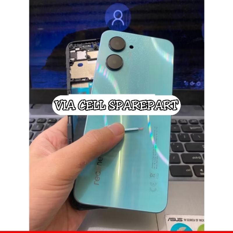 Back Casing Housing fullset Realme C33 Complete 3 Parts LCD Frame ...