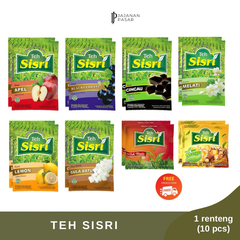 Sisri TEA All Variant 1 Plan - 10pcs | Shopee Philippines