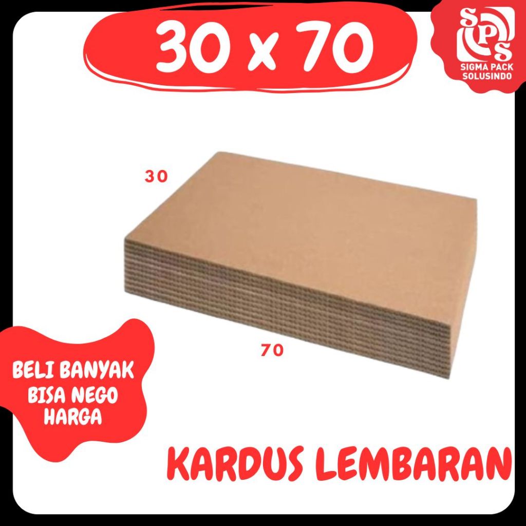 Sheet 30x70 / 20x70 / 10x70 Plain Cardboard Sheet Single Wall Packing ...