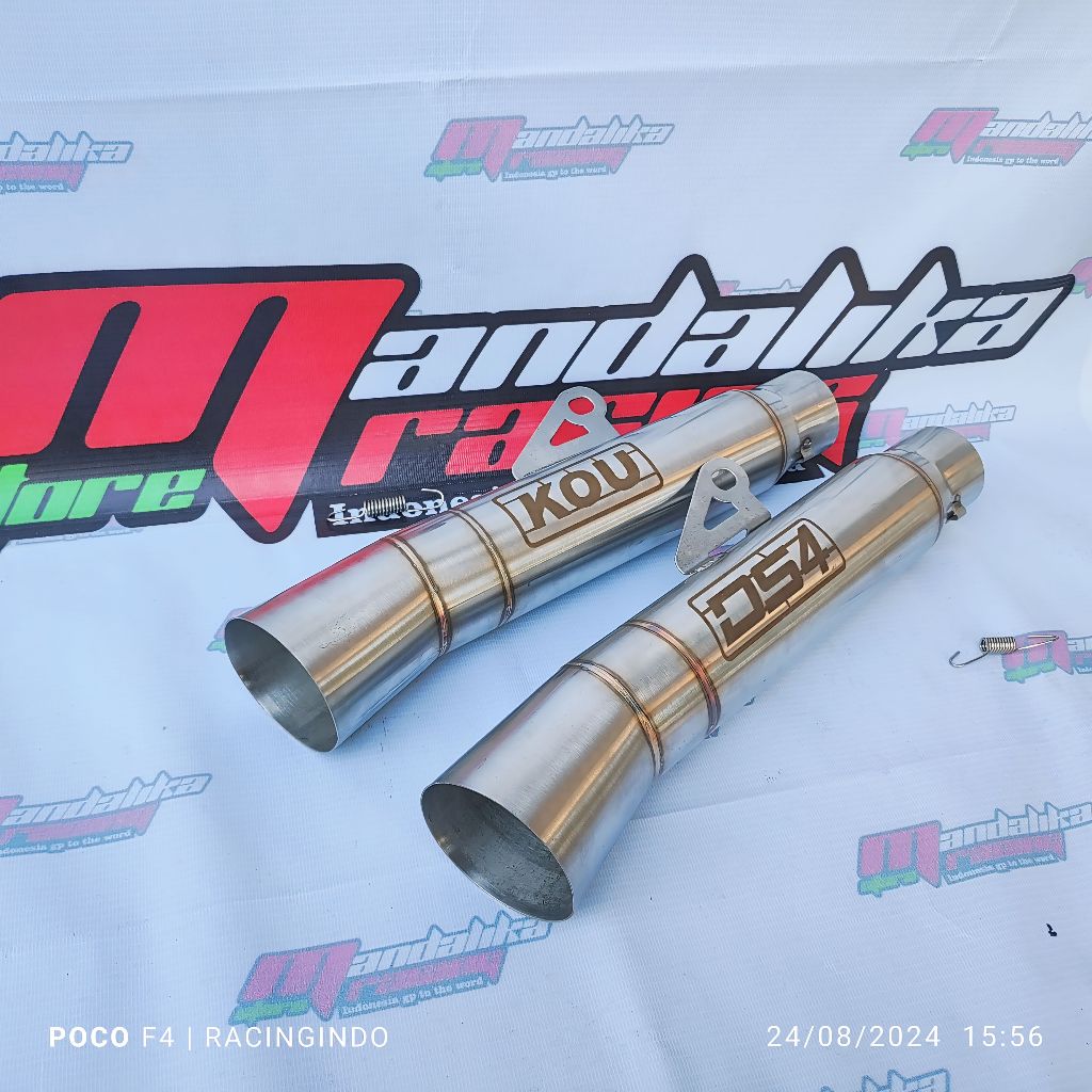 Kou 51mm SUPER open Canister exhaust muffler only pipe open NLK exhaust