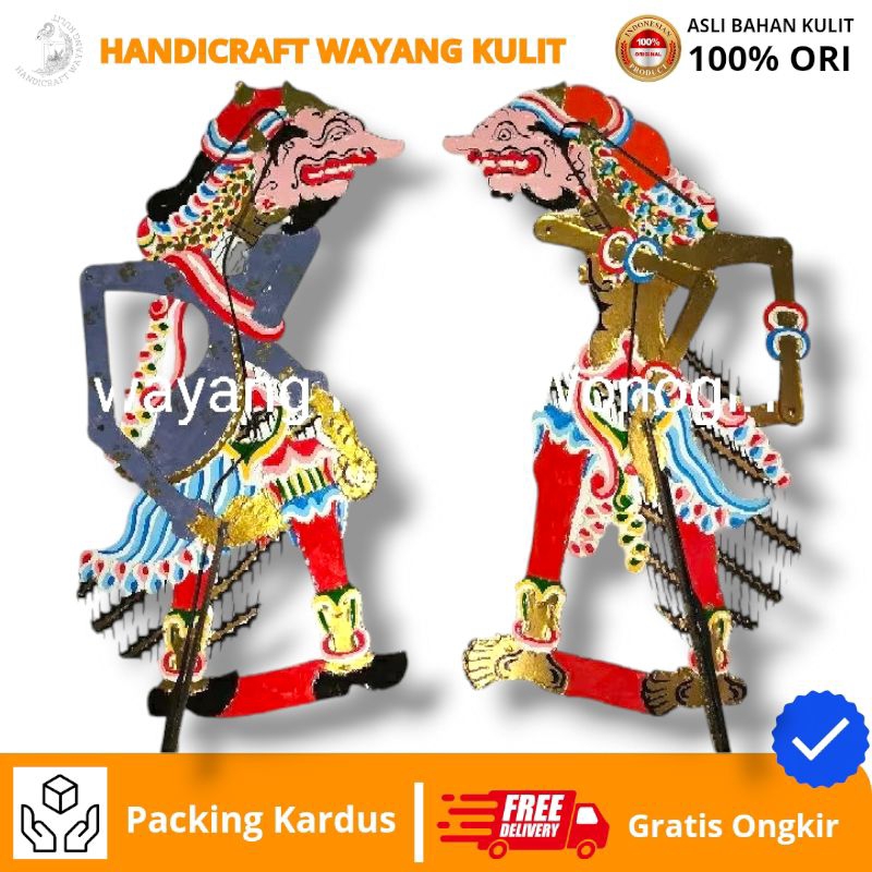 LEATHER Puppet HANDICRAFT | Durna Sengkuni puppet package | Shopee ...