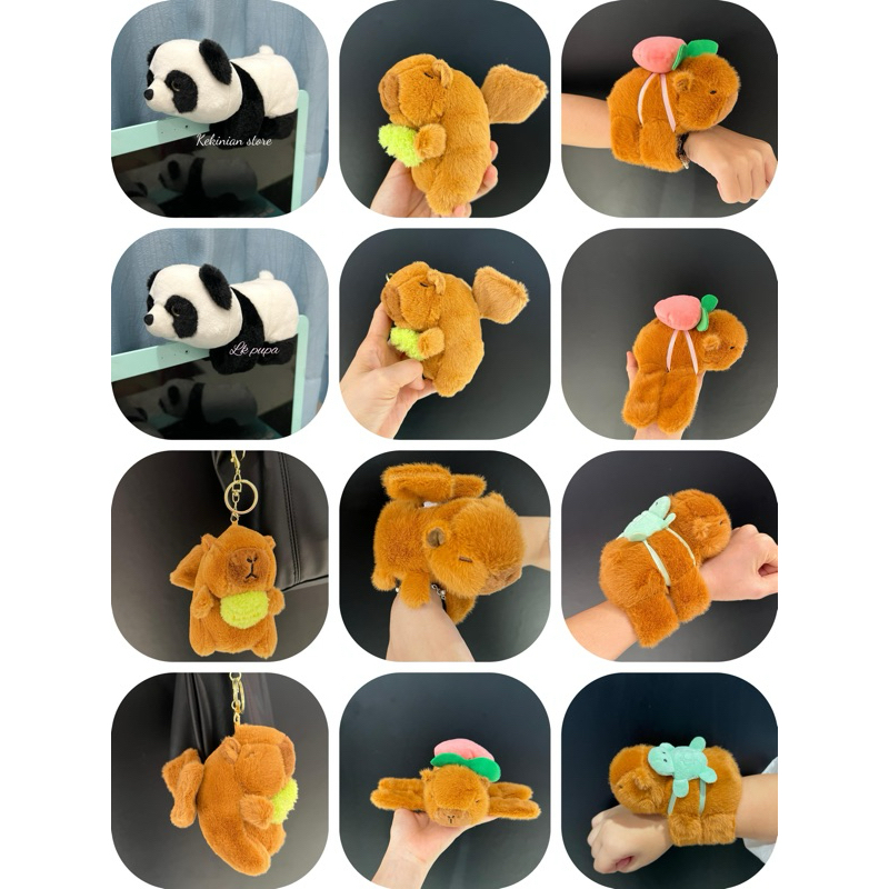 GANTUNGAN Musical Capybara Hand Puppet, Vibrating Capybara, Vibrating ...