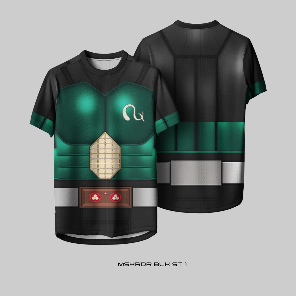 Kamen Rider Black Suit 1 Premium Drifit Daily Jersey 3R | Shopee ...