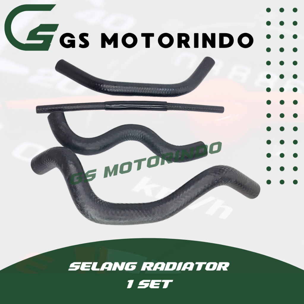 Tube RADIATOR SUPER BRT / RADIATOR HOSE 1 SET SONIC 150 SUPRA GTR 150 ...