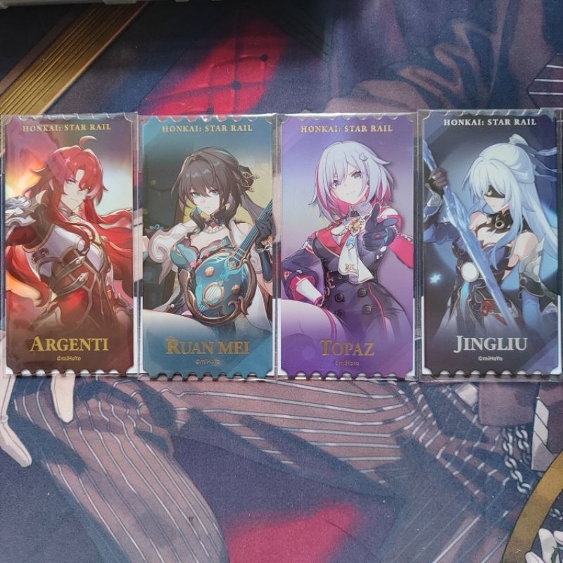 Honkai star rail HSR hologram ticket | Shopee Philippines