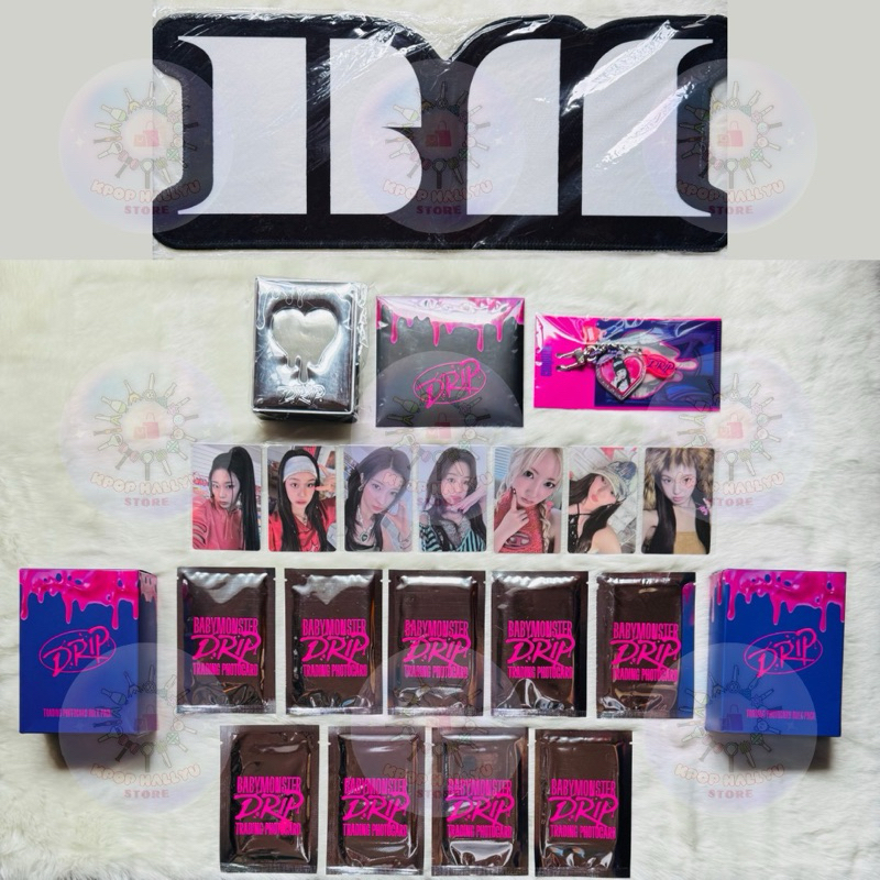 Baby MONSTER HELLO MONSTER DRIP 1ST FULL ALBUM OFFLINE ONLINE MERCH ...