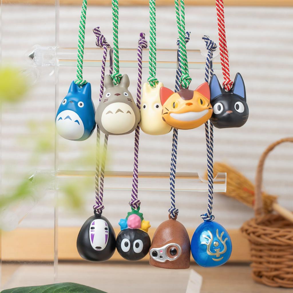 GANTUNGAN Kororin Netsuke Studio Ghibli My Neighbor Totoro Bell Charm ...