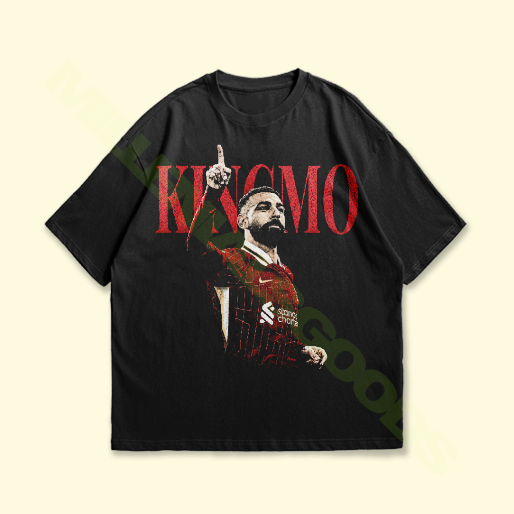 King MO SALAH FOOTBALL - OVERSIZED/REGULAR MILLENS T-SHIRT | Shopee ...