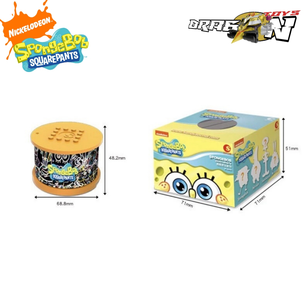SPONGEBOB SQUAREPANTS ORIGINAL NICKELODEON COLLECTION SURPRISEBLIND BOX ...