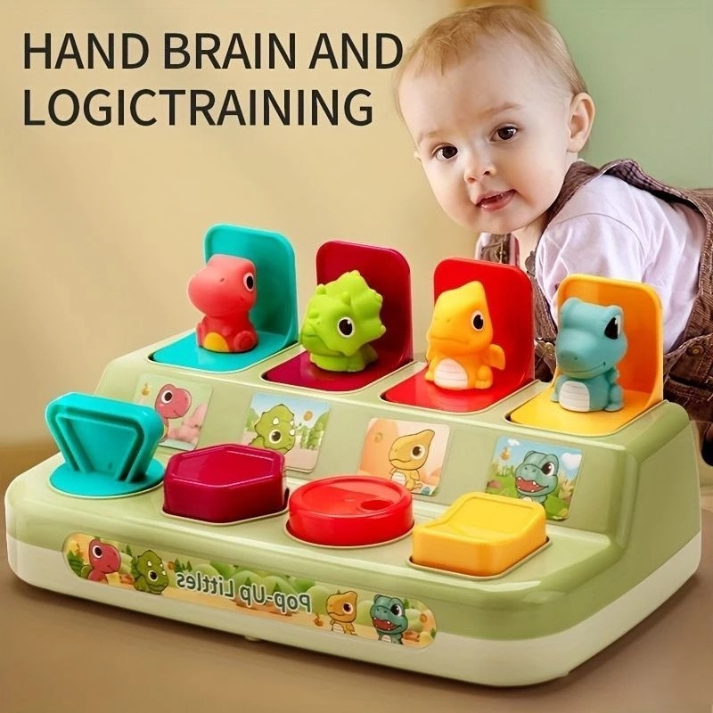Best Selling Family Toys Fun Toys for Children Pop Up Dino Contents 4 ...