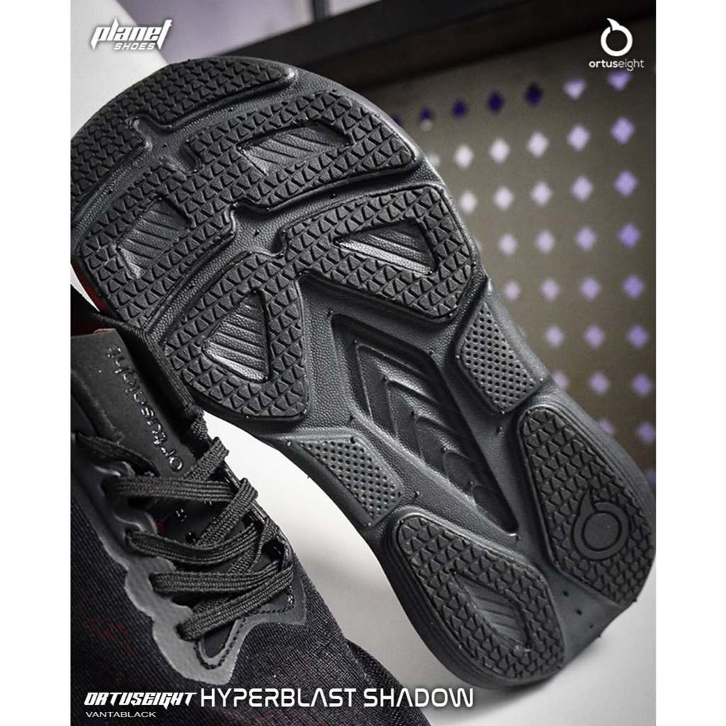 Ortuseight HYPERBLAST SHADOW VANTABLACK RUNNING SHOES | Shopee Philippines