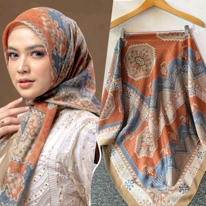 Hijab Denay Voal Latest Viral Lasercut Motif | Shopee Philippines