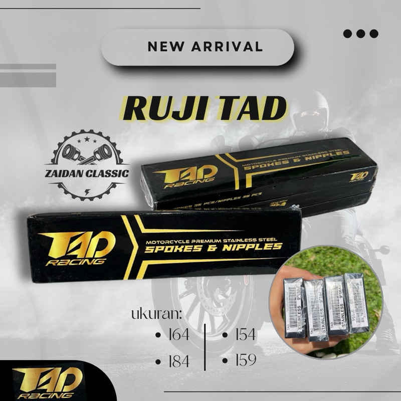 RUJI TAD STAINLESS FINGER RUJI TAD RACING | Shopee Philippines