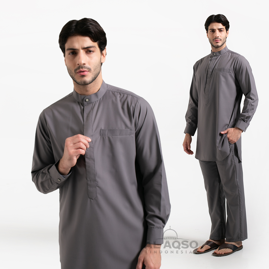hitam-al-aqso-kurta-koko-shirt-set-pakistani-daud-premium-adult-black