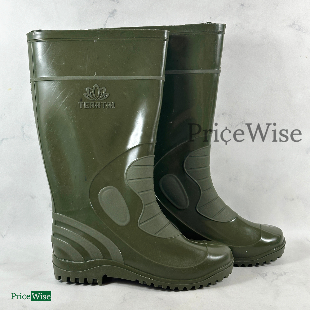 Lotus Rubber Boots / Waterproof Project Work High Boots | Shopee ...