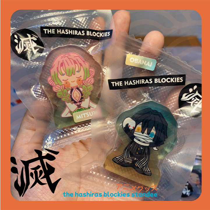 Animeguzzu THE HASHIRAS DEMON SLAYER BLOCKIES - BLOCK STANDEE FIGURE ...