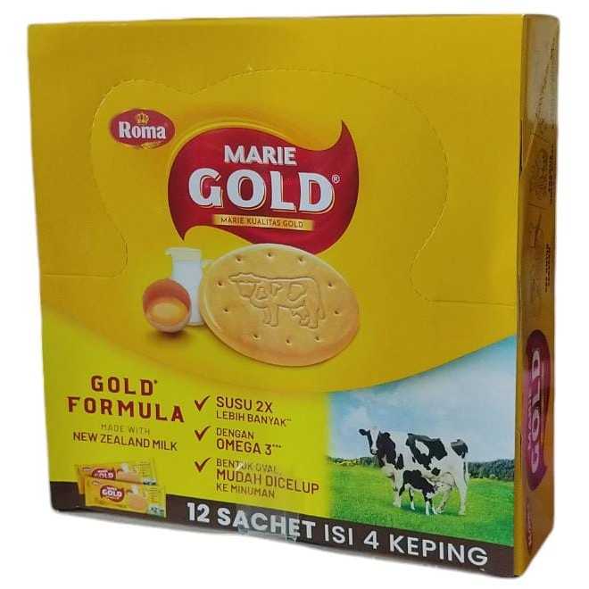 Roma Marie Gold contains 12 sachets of 4 pieces 264g | Shopee Philippines