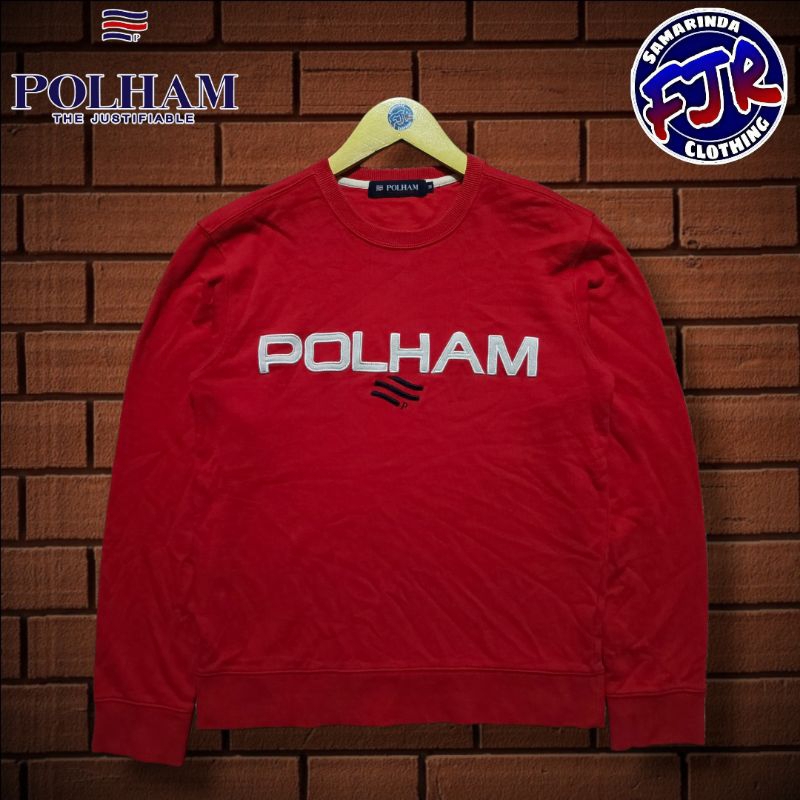 Polham Big Logo Full Embroidered Towel Crewneck | Shopee Philippines