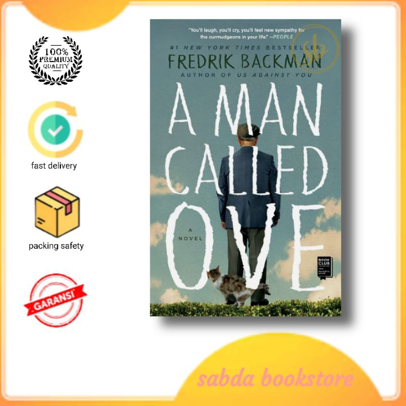 Novel A Man Called Ove by Fredrik Backman (English) Shopee Philippines