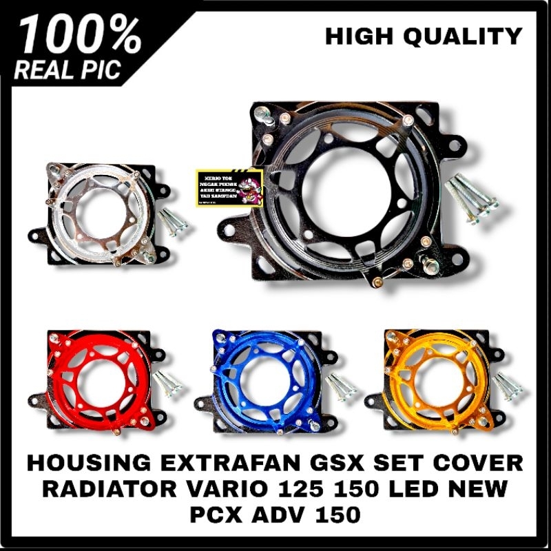 HOUSING EXTRAFAN COVER OTOM FAN RADIATOR EXTRA FAN GSX SET COVER ...