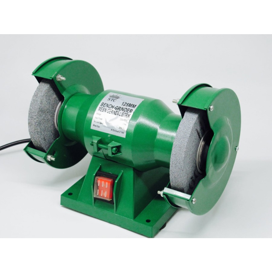 MESIN STC Grinding Machine Bench Grinder/ Bench Grinder 5 inch 125mm ...