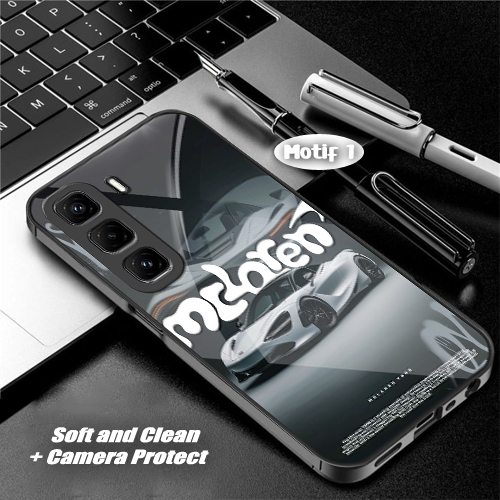 HP Latest INF HOT50 PRO+ Car Motif Softcase Cellphone Casing Glass ...