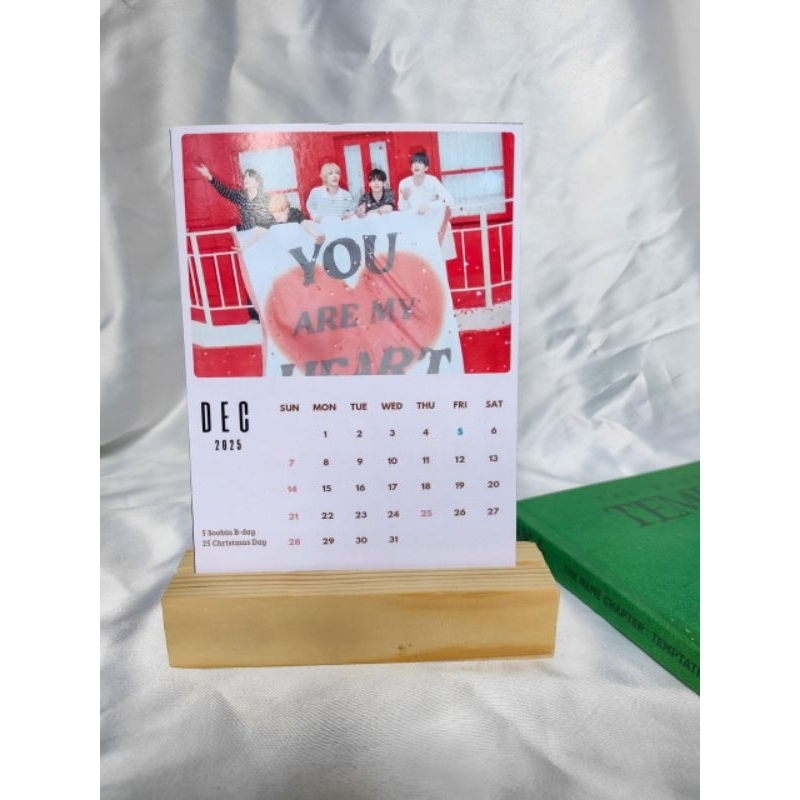 Table calendar TXT 2025 desk calendar | Shopee Philippines
