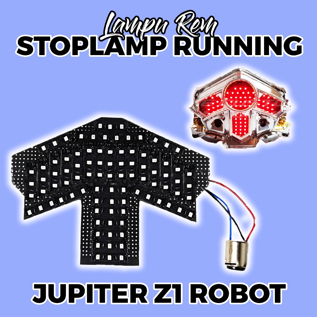 Yamaha jupiter z1 rear running brake light (robot) just install the ...