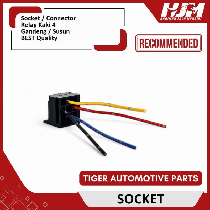 SOCKET CABLE RELAY - SOCKET RELAY HORNS & LIGHTS STACKING/S SITTING/S ...
