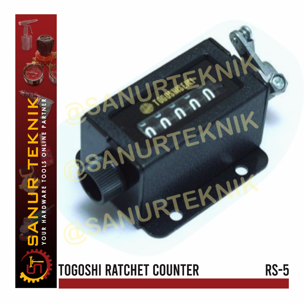 TOGOSHI Ratchet Counter RS 5 RS-5 RS 05 RS-05 | Shopee Philippines