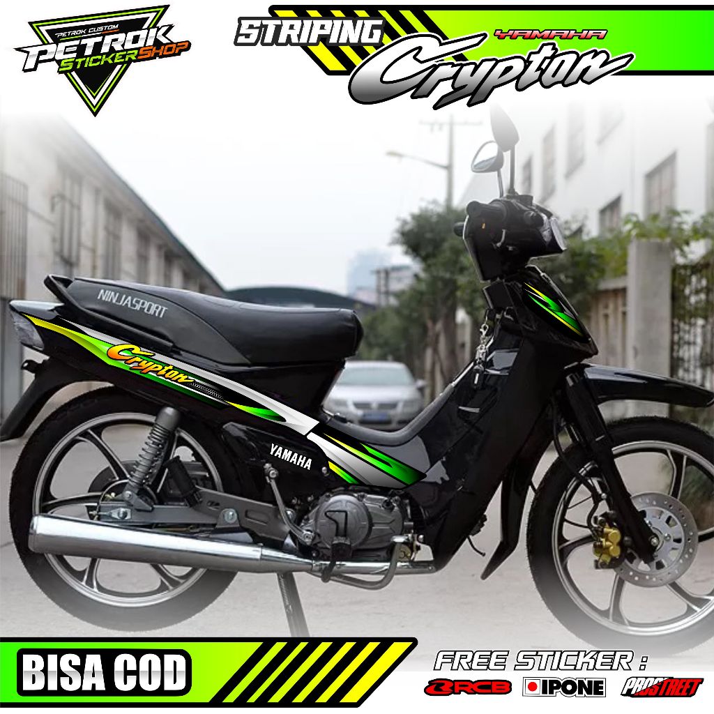 Striping VARIATIONS YAMAHA CRYPTON / STICKER LIST OF YAMAHA CRYPTON ...