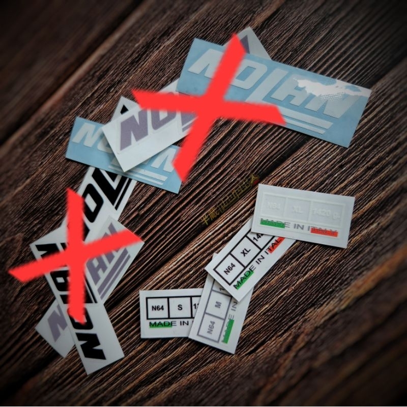 Nolan N64 solid Sticker Set - Type 2 | Shopee Philippines