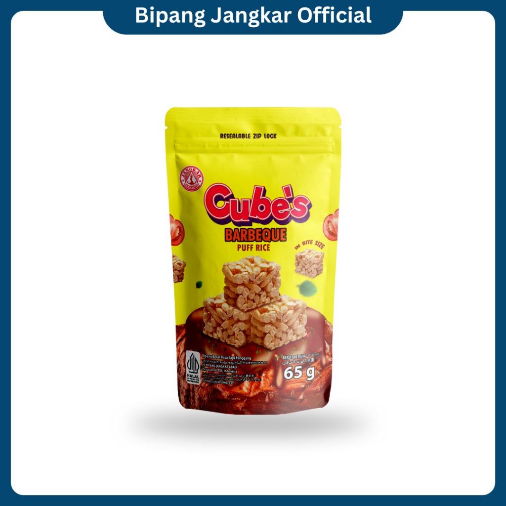 Bipang/ PUFF RICE ANCHOR CUBES BBQ FLAVOR | Shopee Philippines