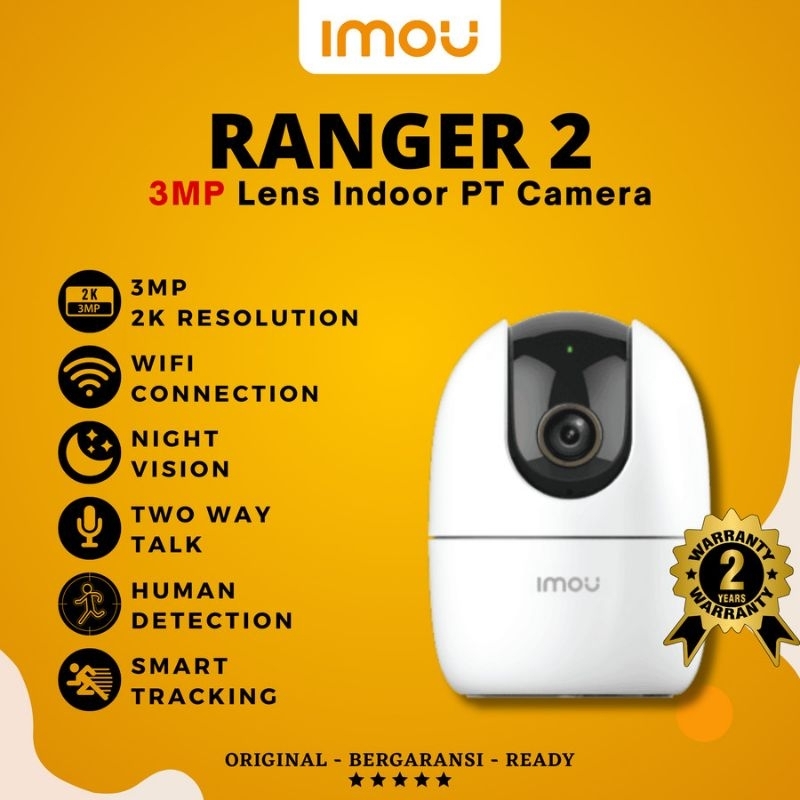 Imou Ranger 2 Wifi AP IP Camera Smart Tracking Indoor Official ...
