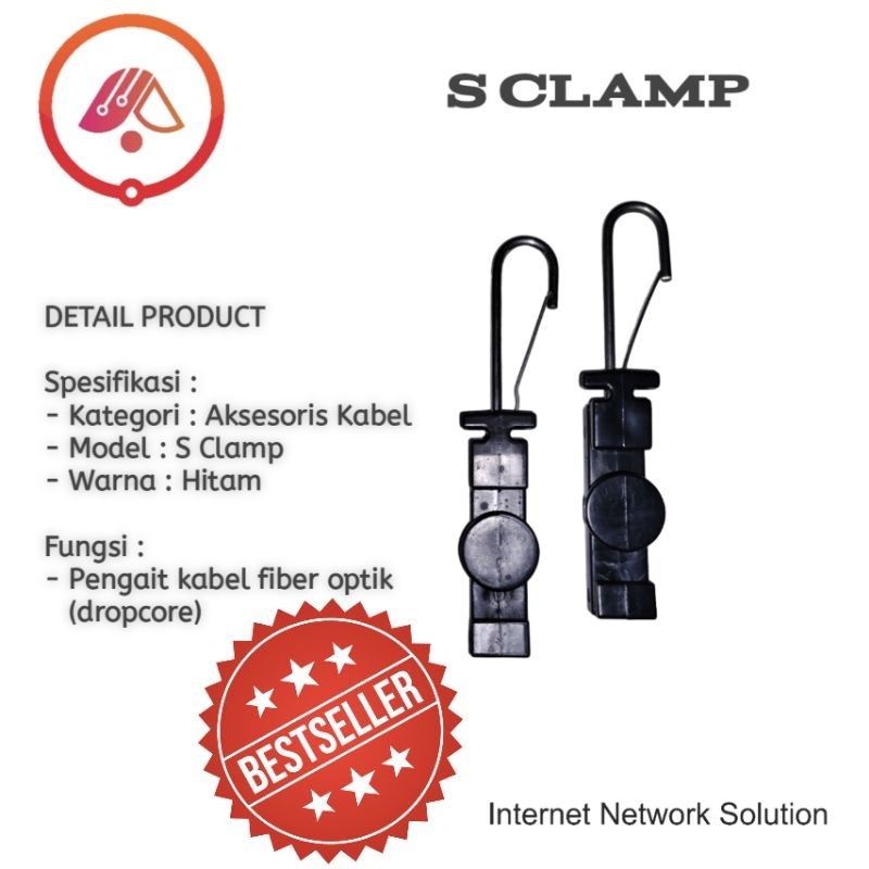 Fiber optic sclamp / fiber cable hook NEW (not used) | Shopee Philippines