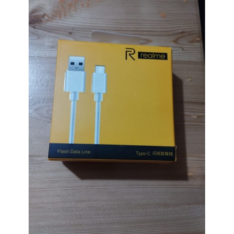 REALME SUPER VOOC USB TYPE C DATA CABLE ORIGINAL 100% REALME VOOC C ...