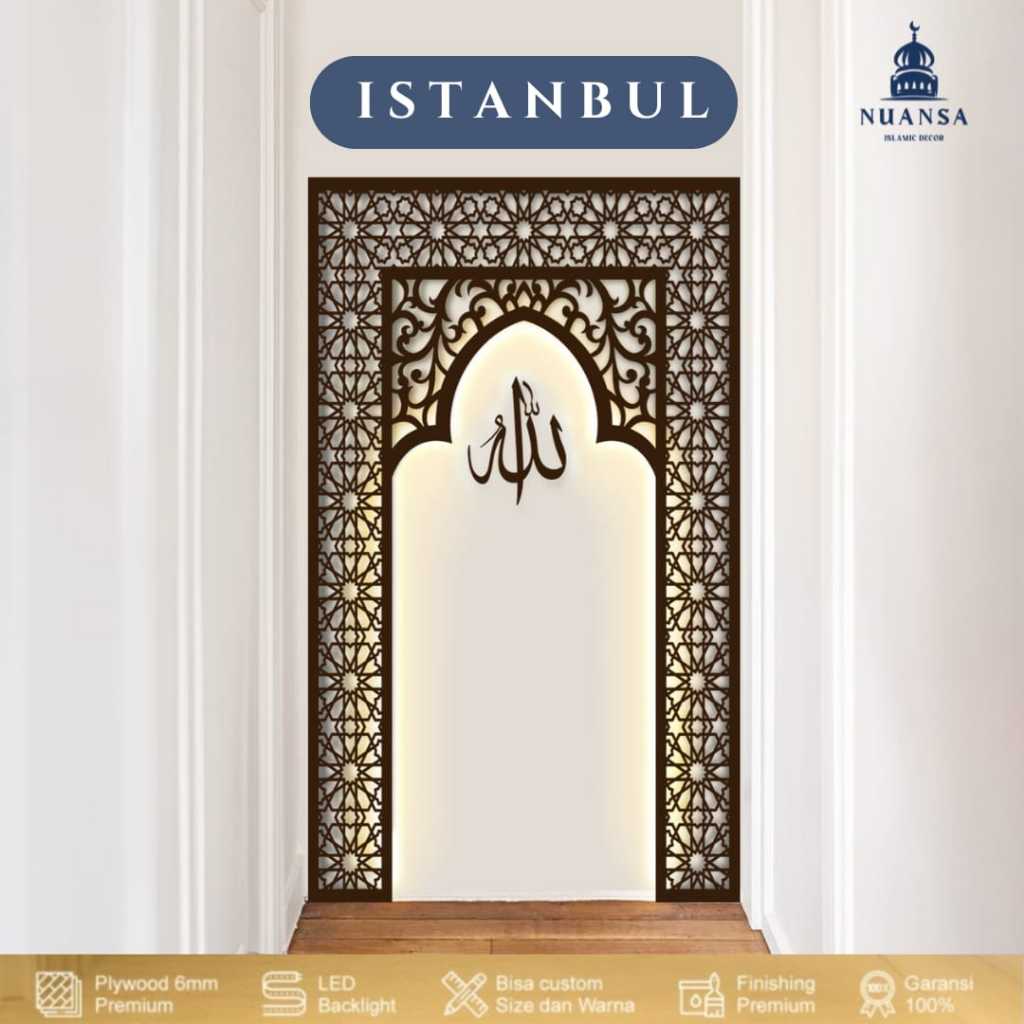 Mihrab Islamic Home Prayer Room + LED | ISTANBUL | Shopee Philippines