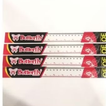 Butterfly ruler 30cm unit (1pcs) | Shopee Philippines